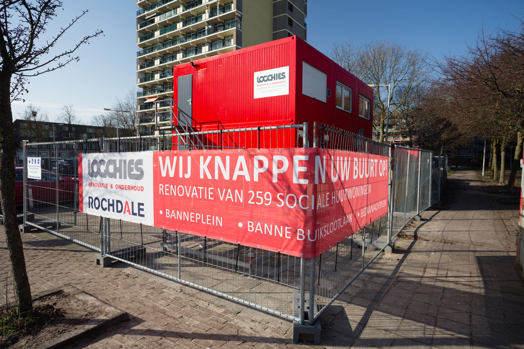 Gevelonderhoud, groot onderhoud in bewoonde staat