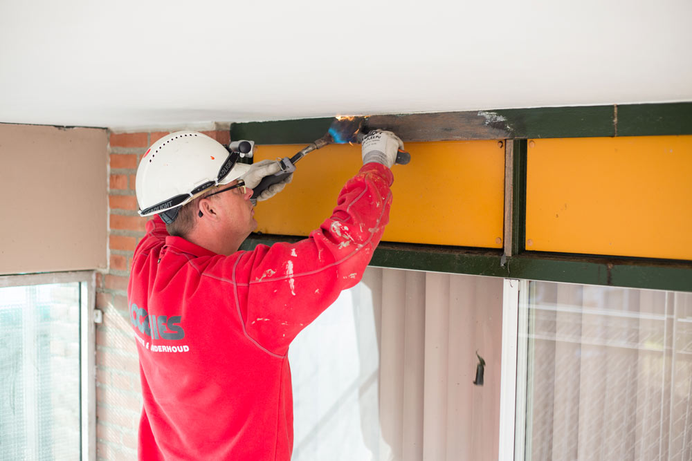 Gevelonderhoud, groot onderhoud in bewoonde staat