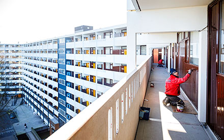 Prestatiegericht schilderwerk XXL project