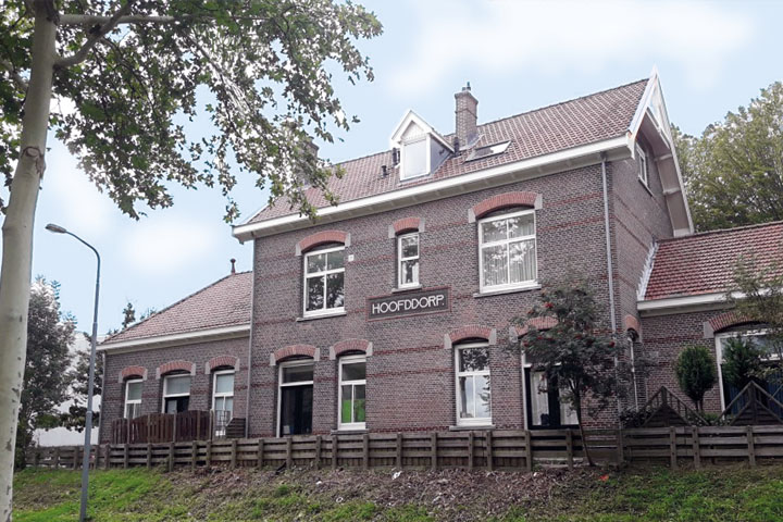Gevelherstel stationsgebouw Hoofddorp