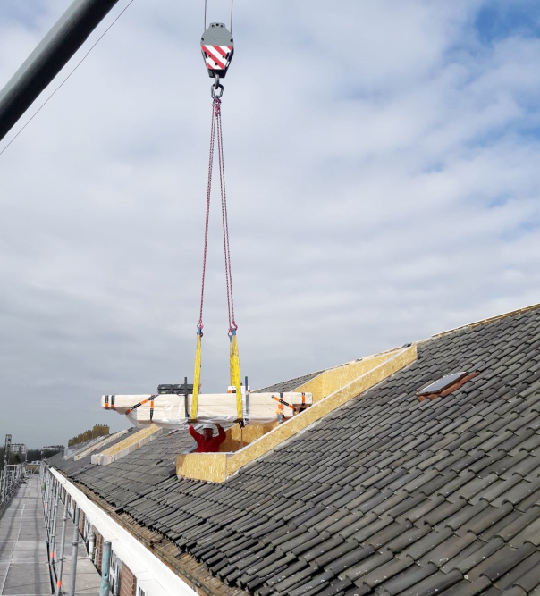 Gasloos en renovatie Hemsterhuisflat